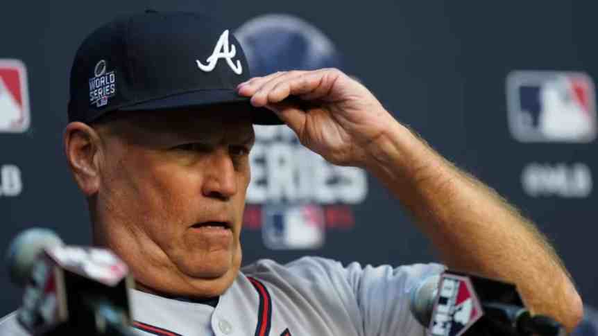 Brian Snitker NLDS Game 3